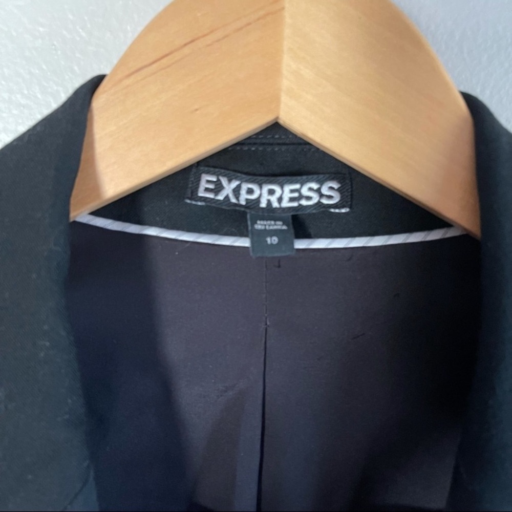 Express black single-button blazer - Picture 5 of 5